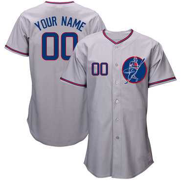 Cubs Gray Customized Cool Base New Design Jersey,We sell and wholesale Cubs Gray Customized Cool Base New Design Jersey on line form chian!